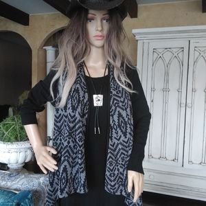 Tribal print vest